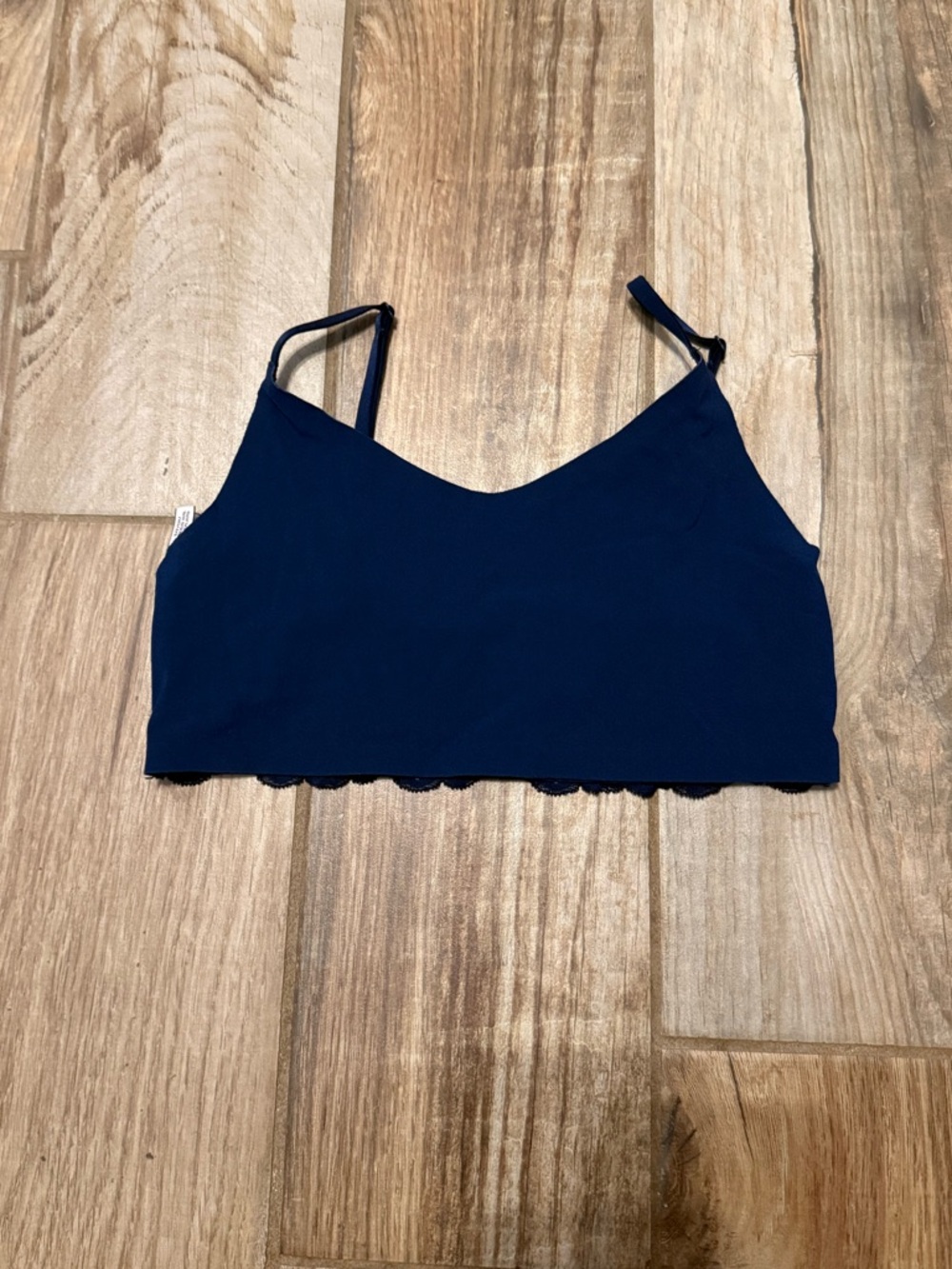 Victoria's Secret Blue Unlined Bralette Bra